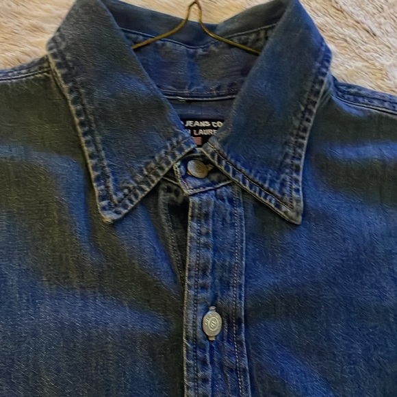 Polo Jeans Company XL Denim Button Down Shirt - Picture 7 of 12